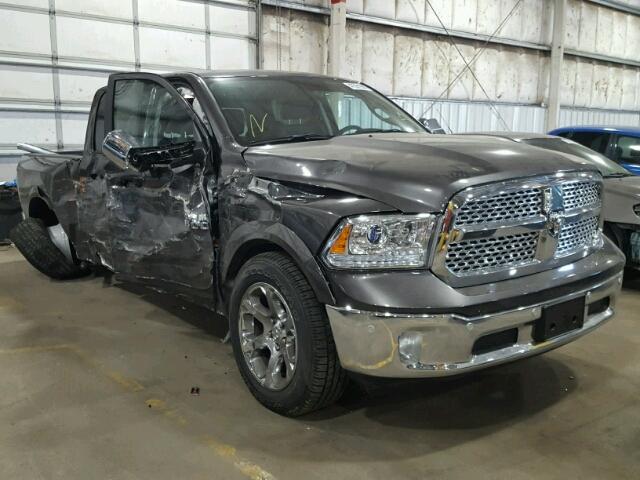 1C6RR7VM8JS249953 - 2018 RAM 1500 LARAM CHARCOAL photo 1