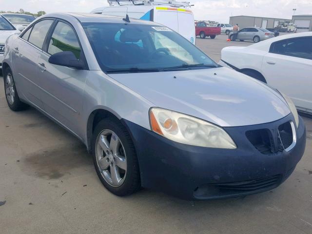 1G2ZH57N484125297 - 2008 PONTIAC G6 GT SILVER photo 1