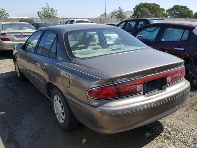 2G4WS52J531212985 - 2003 BUICK CENTURY CU BROWN photo 3