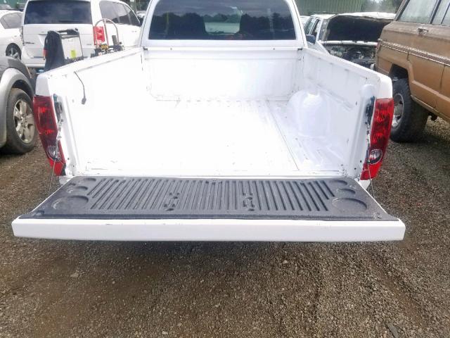 1GCESCF98B8129826 - 2011 CHEVROLET COLORADO L WHITE photo 9