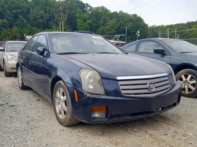 1G6DP567550154101 - 2005 CADILLAC CTS HI FEA BLUE photo 1