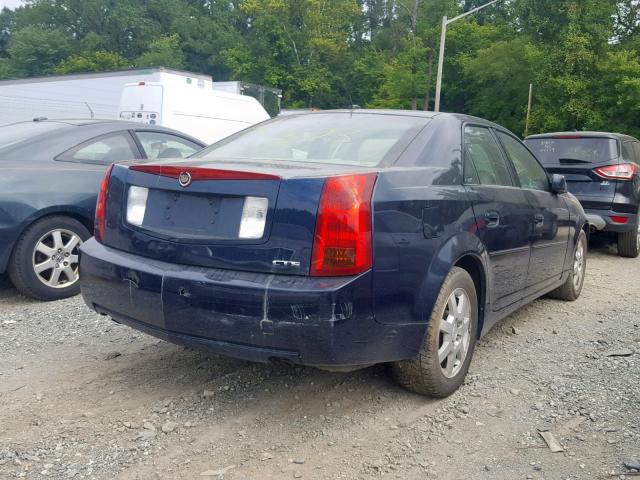 1G6DP567550154101 - 2005 CADILLAC CTS HI FEA BLUE photo 4