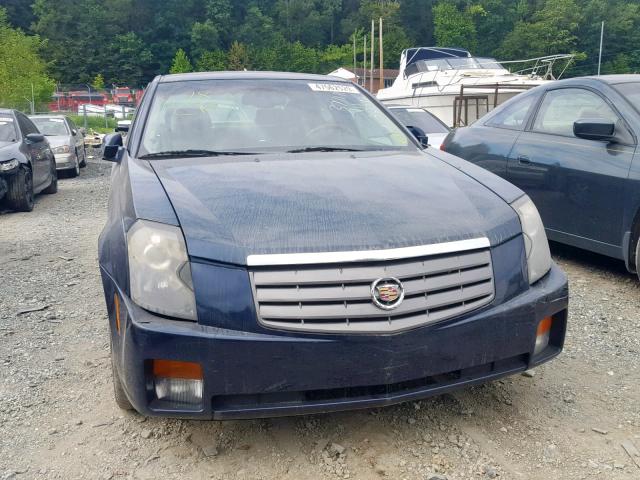 1G6DP567550154101 - 2005 CADILLAC CTS HI FEA BLUE photo 9