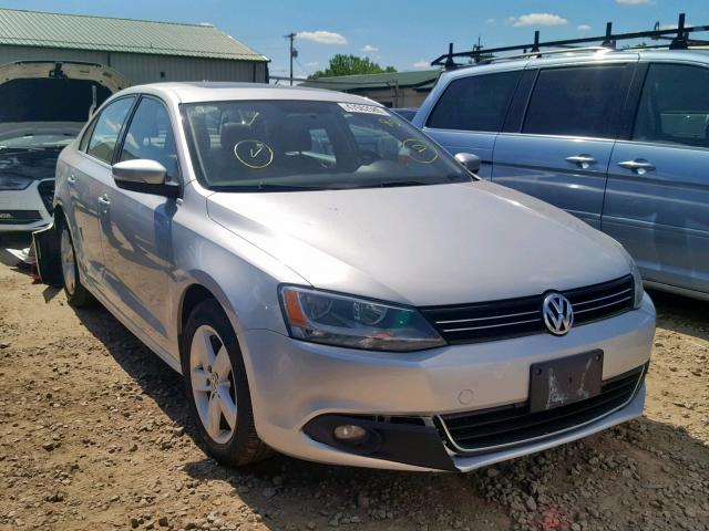 3VWLL7AJXBM023254 - 2011 VOLKSWAGEN JETTA TDI SILVER photo 1