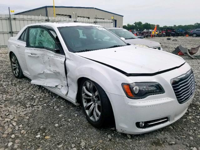 2C3CCABG9EH373551 - 2014 CHRYSLER 300 S WHITE photo 1