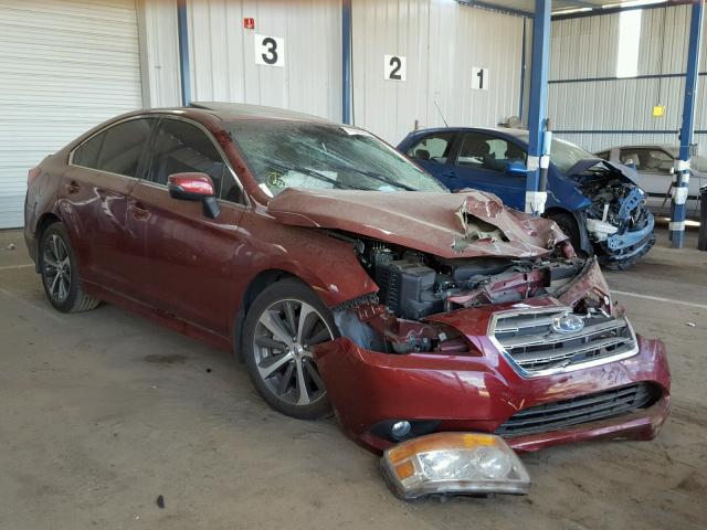 4S3BNEK64H3012106 - 2017 SUBARU LEGACY 3.6 MAROON photo 1