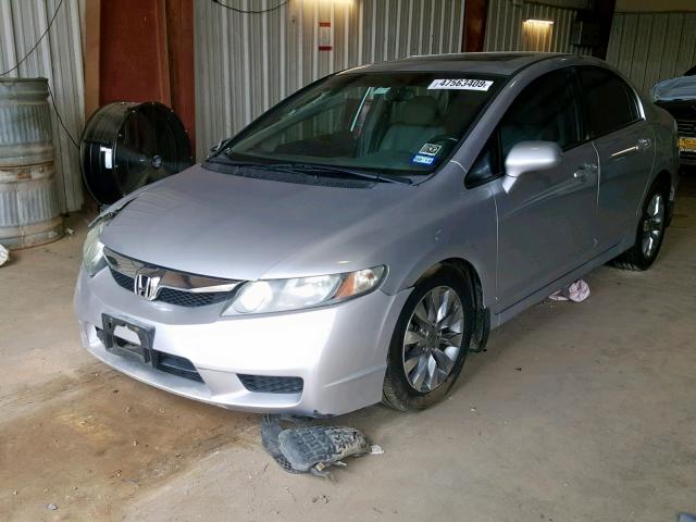 2HGFA16989H300124 - 2009 HONDA CIVIC EXL 银色 照片 2