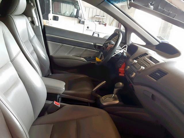 2HGFA16989H300124 - 2009 HONDA CIVIC EXL 银色 照片 5