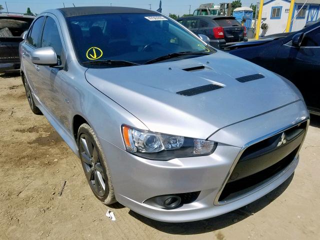 JA32V6FV4FU007162 - 2015 MITSUBISHI LANCER RAL SILVER photo 1