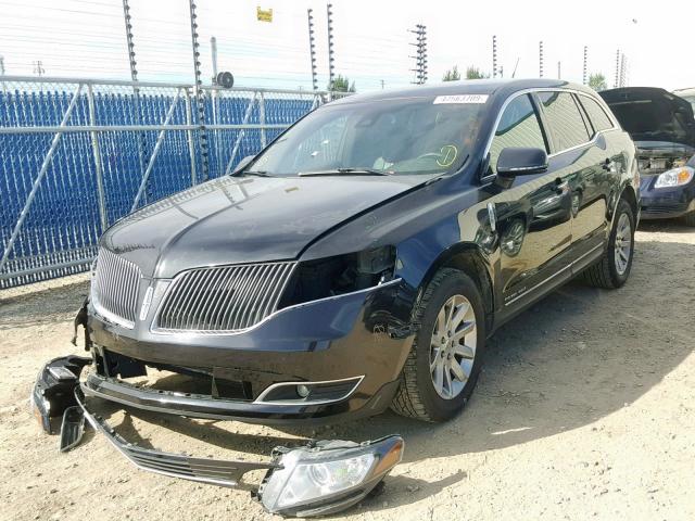 2LMHJ5NK5DBL52776 - 2013 LINCOLN MKT BLACK photo 2