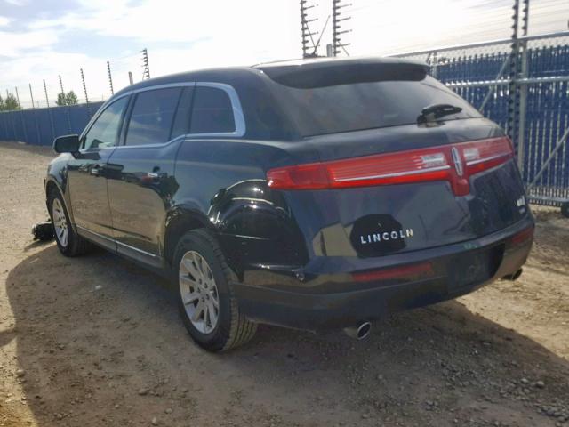 2LMHJ5NK5DBL52776 - 2013 LINCOLN MKT BLACK photo 3