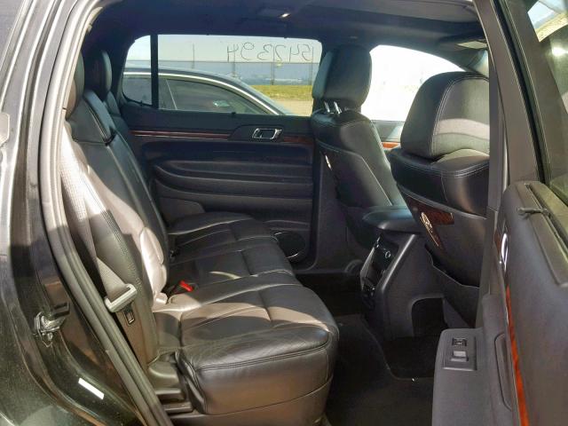 2LMHJ5NK5DBL52776 - 2013 LINCOLN MKT BLACK photo 6