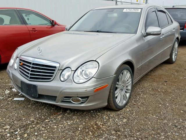 WDBUF56X47B007578 - 2007 MERCEDES-BENZ E 350 SILVER photo 2