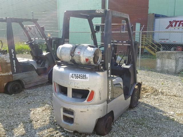 CPL029P4153 - 2008 NISSAN FORKLIFT GRAY photo 4