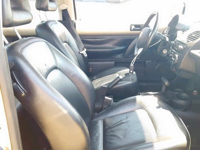 3VWCB21C01M475462 - 2001 VOLKSWAGEN NEW BEETLE ბეჟი ფოტო 5