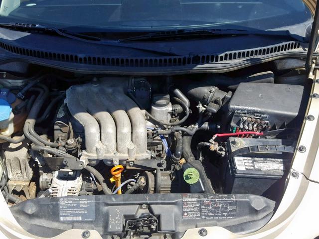 3VWCB21C01M475462 - 2001 VOLKSWAGEN NEW BEETLE ბეჟი ფოტო 7