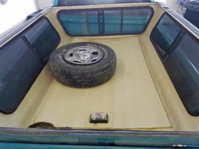 1B7GG22X0WS625365 - 1998 DODGE DAKOTA GREEN photo 9