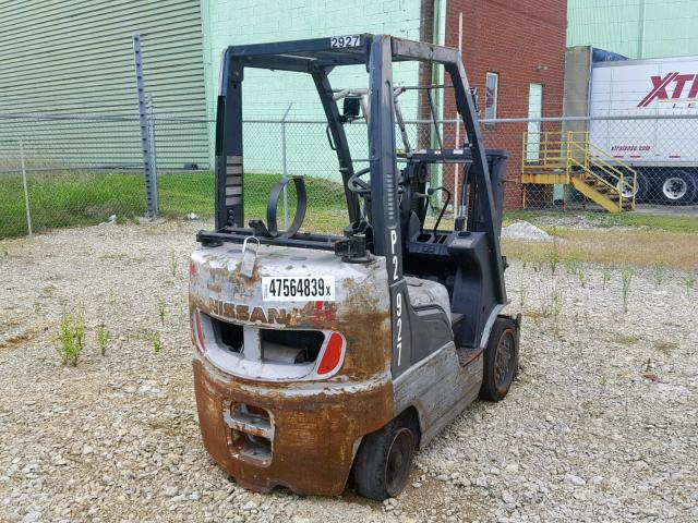 CPL029P4156 - 2008 NISSAN FORKLIFT GRAY photo 4