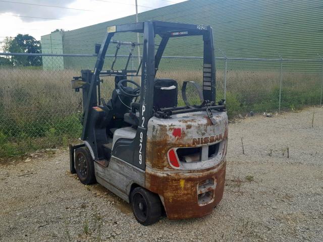 CPL029P4158 - 2008 NISSAN FORKLIFT GRAY photo 3