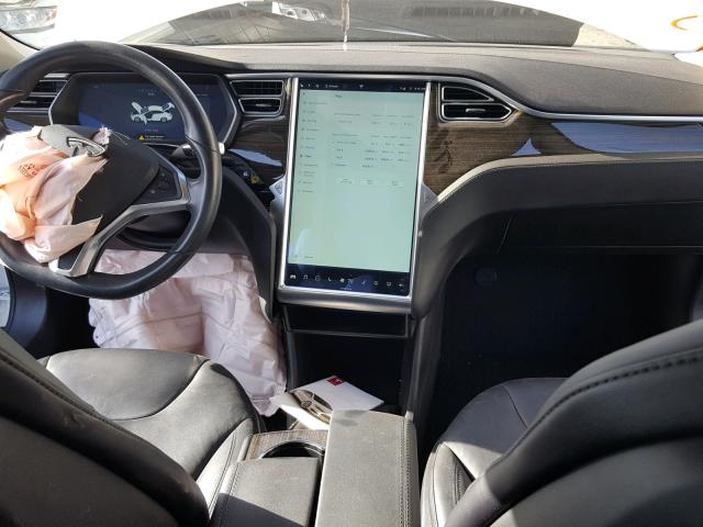 5YJSA1S14EFP53167 - 2014 TESLA MODEL S WHITE photo 9