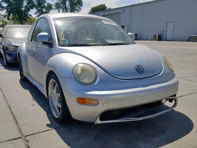3VWBA21C9XM411895 - 1999 VOLKSWAGEN NEW BEETLE ვერცხლისფერი ფოტო 1