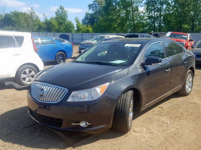 1G4GC5E36CF307658 - 2012 BUICK LACROSSE BLACK photo 2