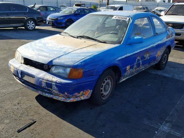 JT2EL55D3S0067192 - 1995 TOYOTA TERCEL STD BLUE photo 2