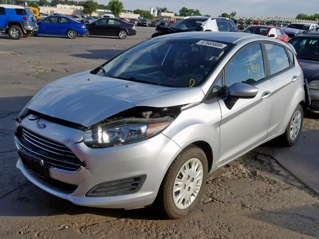 3FADP4TJ4FM187442 - 2015 FORD FIESTA S GRAY photo 2