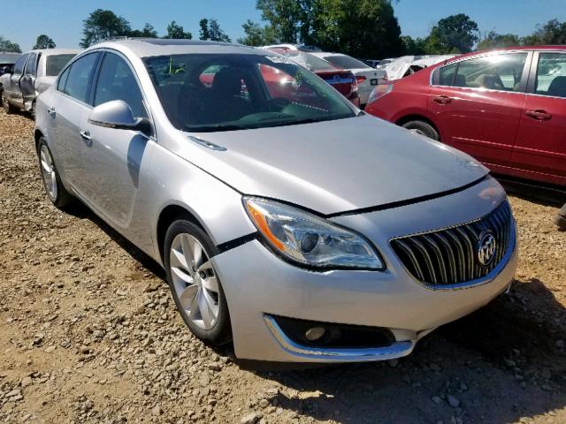 2G4GN5EX6E9279532 - 2014 BUICK REGAL PREM SILVER photo 1