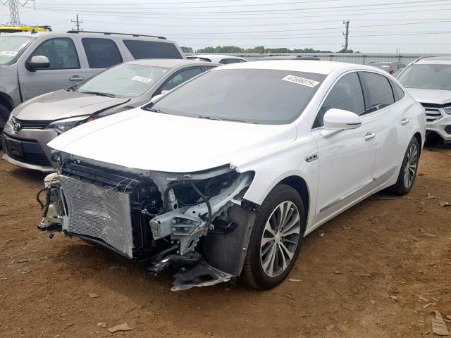 1G4ZP5SS3HU209280 - 2017 BUICK LACROSSE E WHITE photo 2