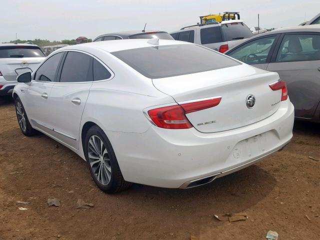 1G4ZP5SS3HU209280 - 2017 BUICK LACROSSE E WHITE photo 3