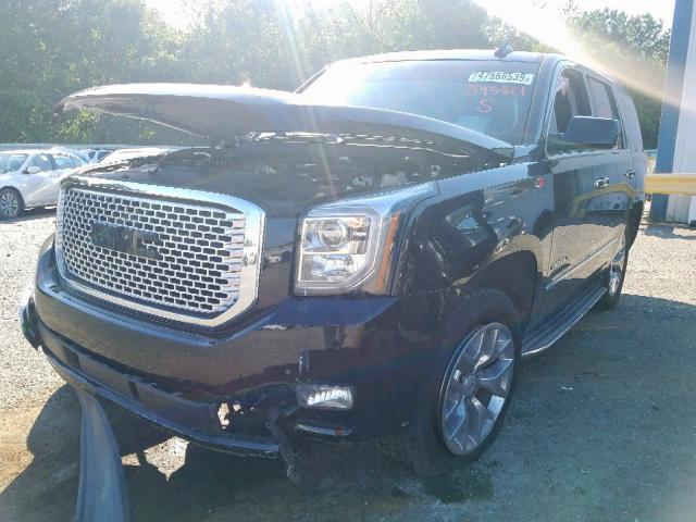 1GKS2CKJ0FR545814 - 2015 GMC YUKON DENA BLACK photo 2