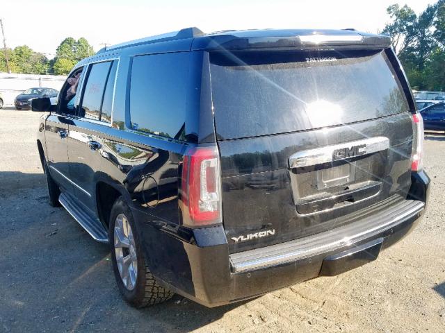 1GKS2CKJ0FR545814 - 2015 GMC YUKON DENA BLACK photo 3