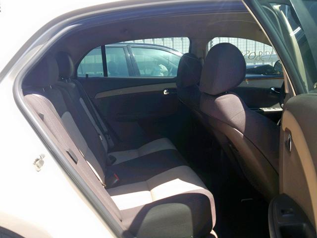 1G1ZC5EB4AF231769 - 2010 CHEVROLET MALIBU 1LT SILVER photo 6