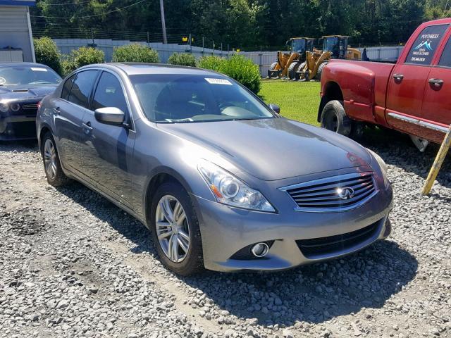 JN1DV6AP9CM810406 - 2012 INFINITI G25 BASE GRAY photo 1