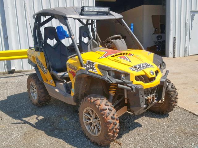 3JBKKCP17CJ001168 - 2012 CAN-AM COMMANDER YELLOW photo 1