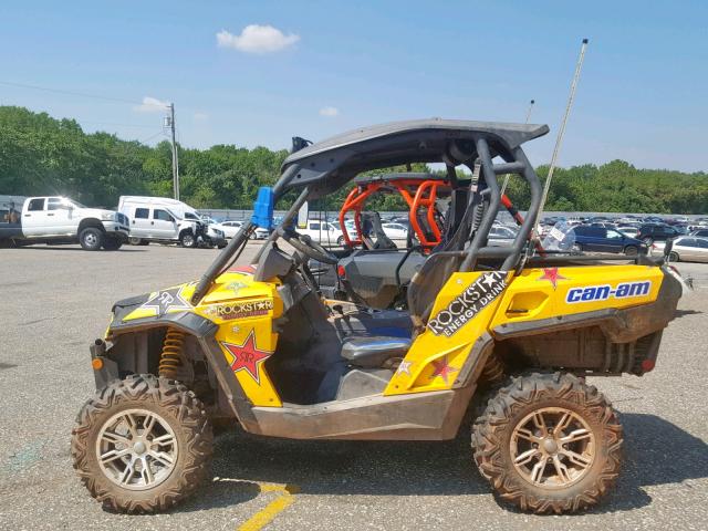 3JBKKCP17CJ001168 - 2012 CAN-AM COMMANDER YELLOW photo 9