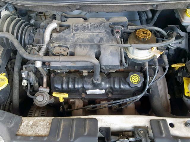 1B4GP25331B184832 - 2001 DODGE CARAVAN SE WHITE photo 7