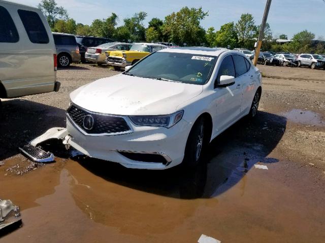 19UUB2F30KA003861 - 2019 ACURA TLX WHITE photo 2