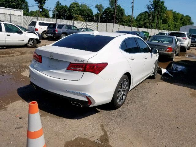 19UUB2F30KA003861 - 2019 ACURA TLX WHITE photo 4