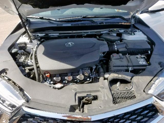 19UUB2F30KA003861 - 2019 ACURA TLX WHITE photo 7