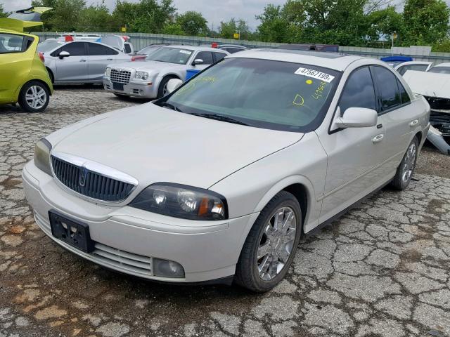 1LNHM87A04Y642144 - 2004 LINCOLN LS WHITE photo 2