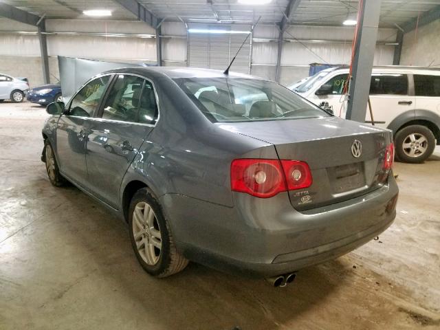 3VWEF71K07M136288 - 2007 VOLKSWAGEN JETTA WOLF GRAY photo 3