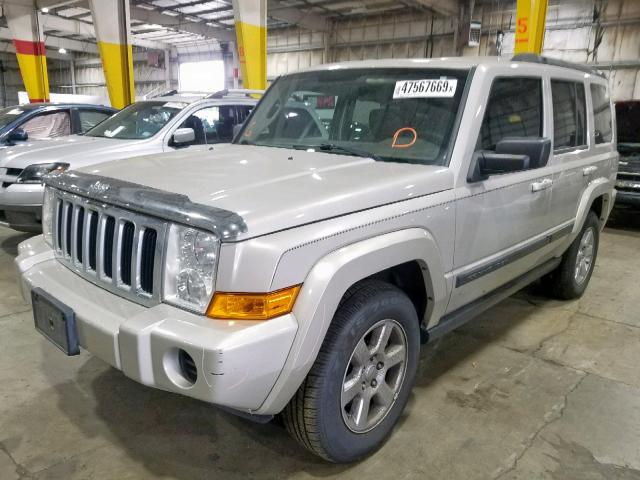 1J8HG48K57C633882 - 2007 JEEP COMMANDER თაფლისფერი ფოტო 2