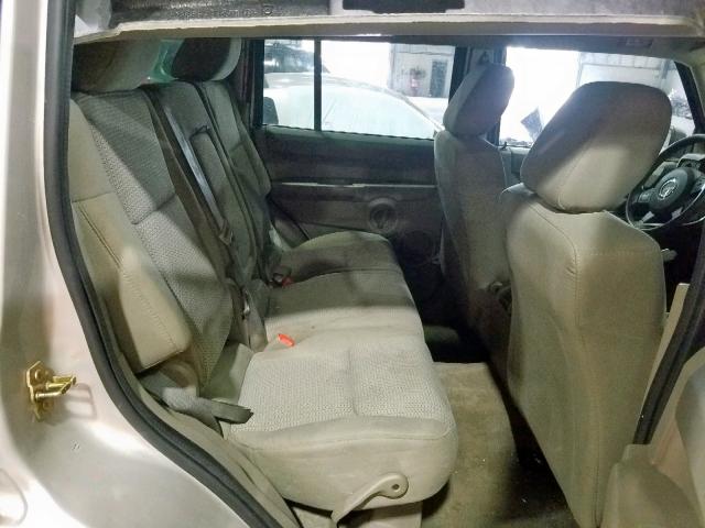 1J8HG48K57C633882 - 2007 JEEP COMMANDER თაფლისფერი ფოტო 6