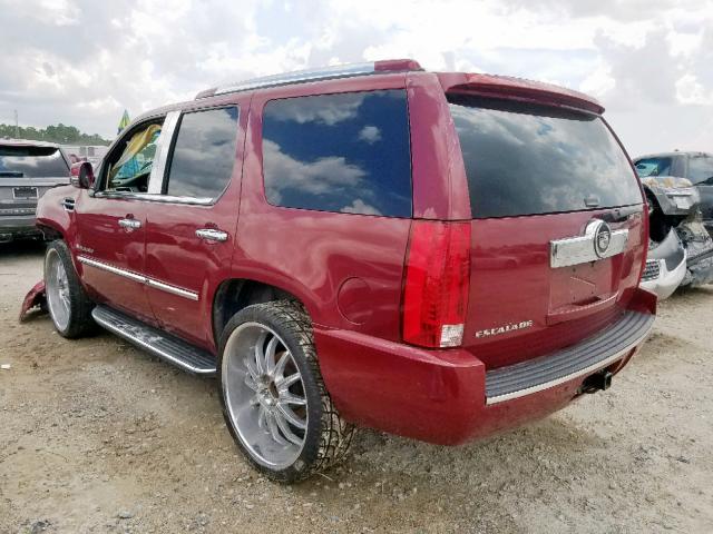 1GYFK63877R291976 - 2007 CADILLAC ESCALADE L RED photo 3