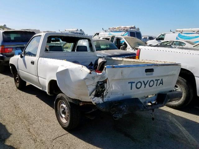 JT4RN81P0K0034445 - 1989 TOYOTA PICKUP 1/2 WHITE photo 3