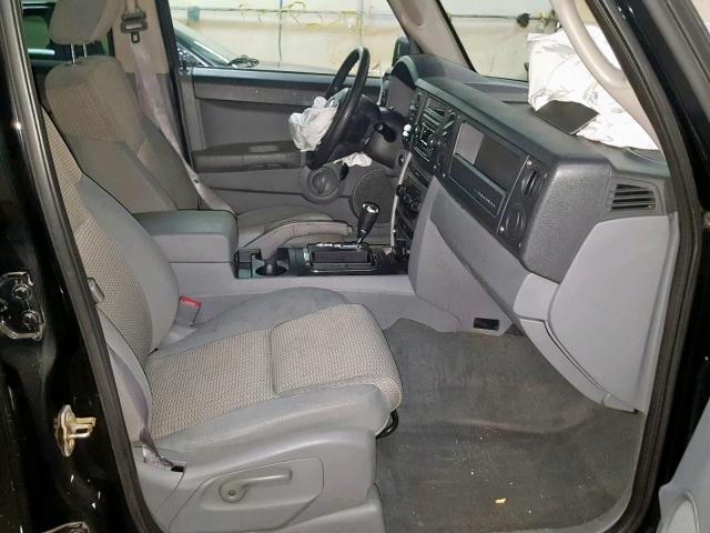1J8HG48K76C362824 - 2006 JEEP COMMANDER 黑色 照片 5