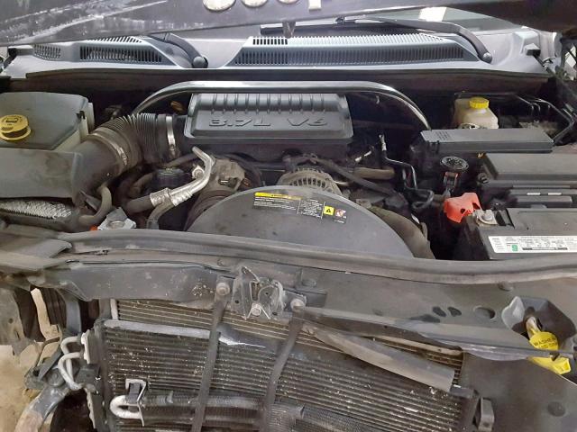 1J8HG48K76C362824 - 2006 JEEP COMMANDER 黑色 照片 7