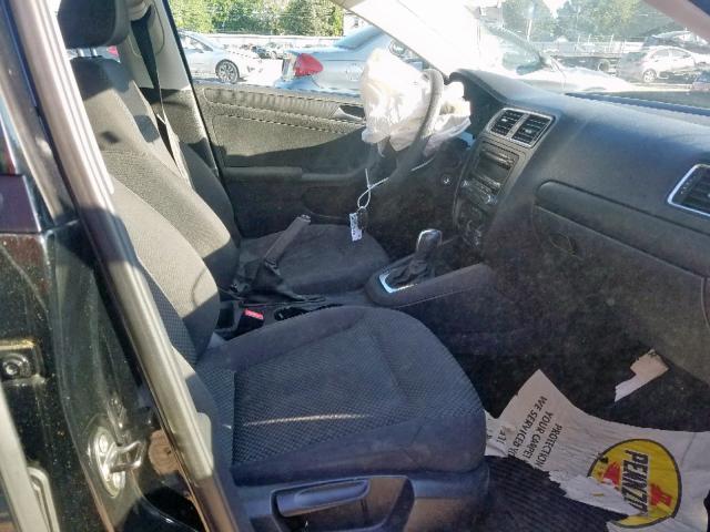 3VW2K7AJ1CM357026 - 2012 VOLKSWAGEN JETTA BASE 黑色 照片 5